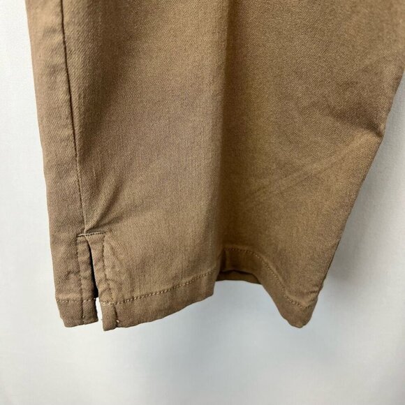 FDJ French Dressing Jeans Womens Capri Pants Beige Pull On Flat Front Casual 18 - Picture 6 of 9